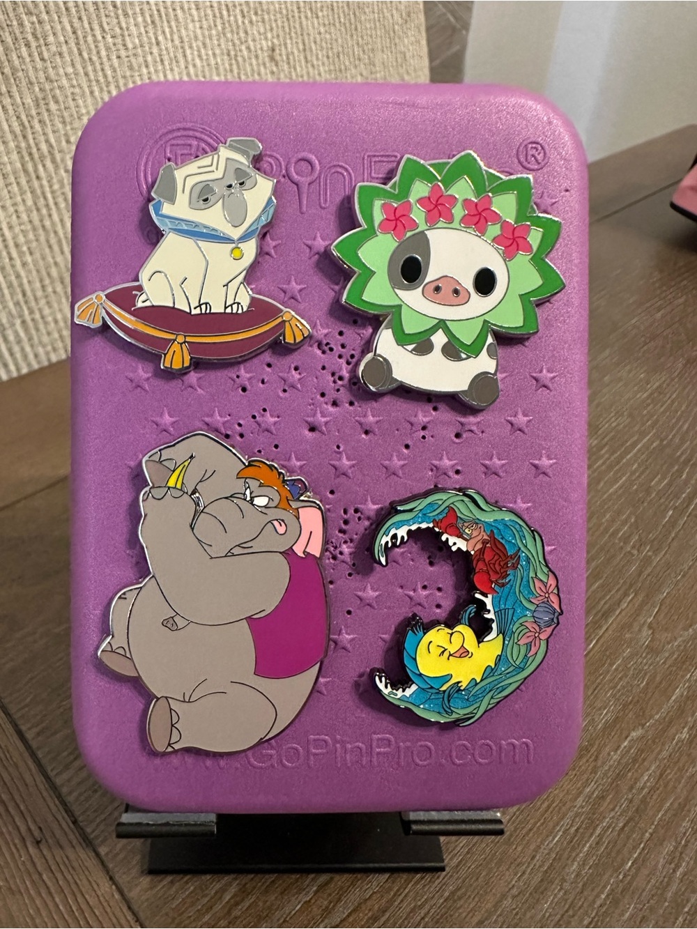 Disney Princess Sidekicks Disney Pin Bundle Percy Pua Abu Flounder